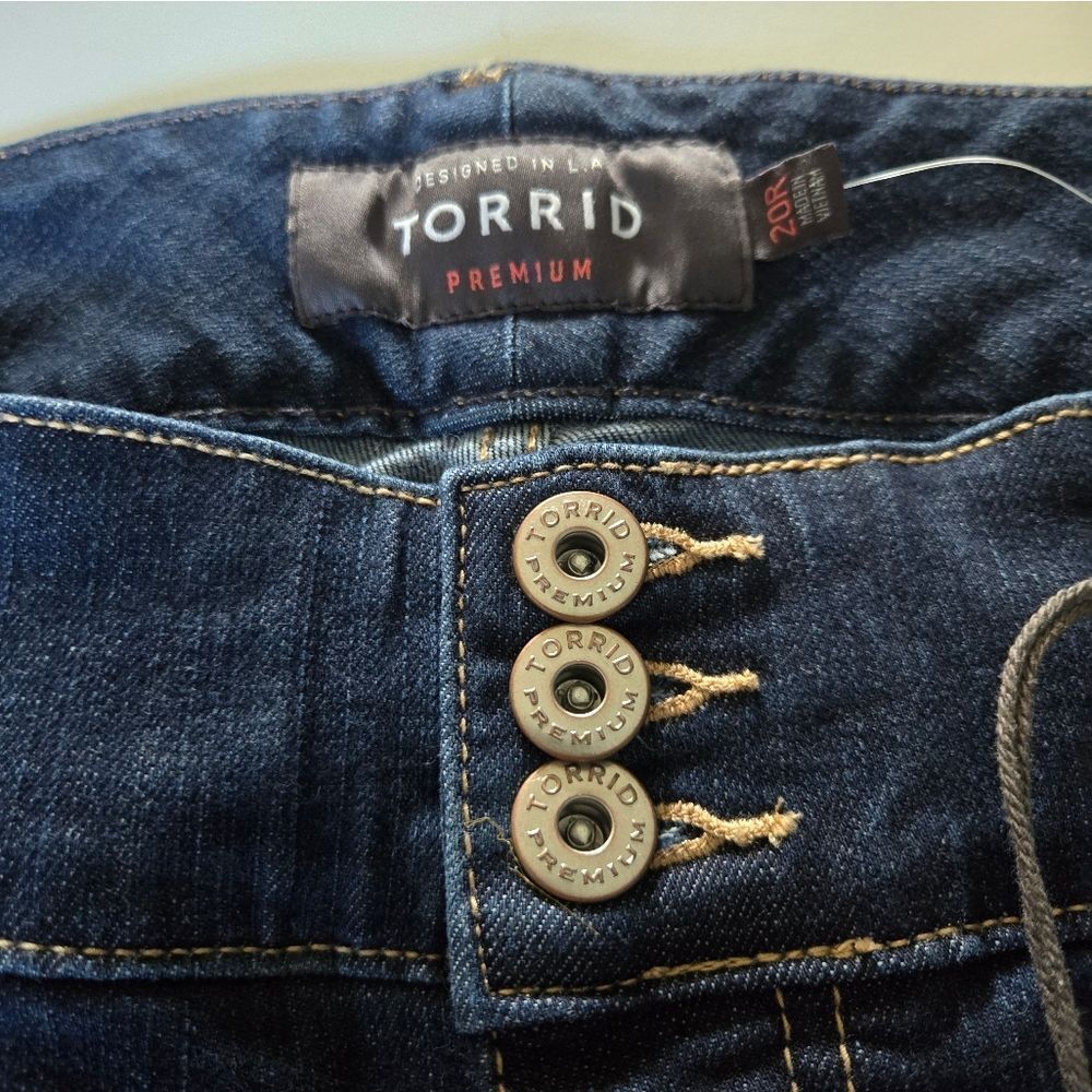 NWT Torrid Premium Jegging with Ankle Zippers - Size 20 - Picture 5 of 9
